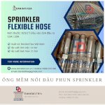 Ống Nối Mềm Sprinkler Kết Nối Đầu Phun Nước Chữa Cháy, Phụ Kiện Ống Mềm Cấp Nước Đầu Phun Sprinkler Giá Tốt