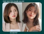 Màu Nâu Kiwi, Màu Nâu Mocha, Màu Nâu Tây Không Tẩy - Tiệp Nguyễn Hair Salon 581