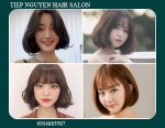 Màu Nâu Kiwi, Màu Nâu Mocha, Màu Nâu Tây Không Tẩy - Tiệp Nguyễn Hair Salon 824