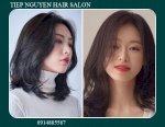 Màu Nâu Kiwi, Màu Nâu Mocha, Màu Nâu Tây Không Tẩy - Tiệp Nguyễn Hair Salon 827