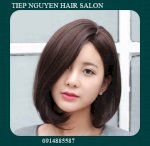 Màu Nâu Kiwi, Màu Nâu Mocha, Màu Nâu Tây Không Tẩy - Tiệp Nguyễn Hair Salon 842