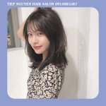 Những Màu Nâu Đen, Màu Xanh Rêu Không Tẩy Hot Trend 2023 - Tiệp Nguyễn Hair Salon 720
