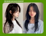 Màu Nâu Kiwi,Màu Nâu Đỏ,Màu Nâu Caramel, Màu Nâu Mocha Hot Hit 2023 - Tiệp Nguyễn Hair Salon 460