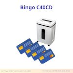 Máy Hủy Giấy Bingo C40Cd - Hủy Cd/Dvd, Giấy Siêu Bền Tại Tbvp Trang Mực In