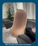 Tips Màu Nâu Đỏ, Nâu Kiwi Hot Trend Tóc Đẹp 2023 - Tiệp Nguyễn Hair Salon 225