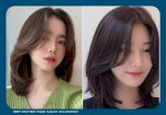 Tips Màu Nâu Đỏ, Nâu Kiwi Hot Trend Tóc Đẹp 2023 - Tiệp Nguyễn Hair Salon 536