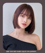 Tips Màu Nâu Đỏ, Nâu Kiwi Hot Trend Tóc Đẹp 2023 - Tiệp Nguyễn Hair Salon 698