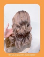Màu Nâu Đỏ, Màu Nâu Caramel Không Tẩy Cực Phẩm 2023 - Tiệp Nguyễn Hair Salon 6