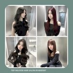 Màu Nâu Đỏ, Màu Nâu Caramel Không Tẩy Cực Phẩm 2023 - Tiệp Nguyễn Hair Salon 786