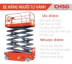 Ưu Nhược Điểm Của Xe Nâng Người Tự Hành