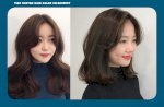 Nâu Caramel, Nâu Kiwi, Nâu Mocha Không Tẩy - Tiệp Nguyễn Hair Salon 418