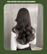 Nâu Caramel, Nâu Kiwi, Nâu Mocha Không Tẩy - Tiệp Nguyễn Hair Salon 492