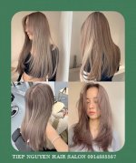 Nâu Kiwi, Nâu Caramel Không Tẩy Độc Đáo Năm 2023 - Tiệp Nguyễn Hair Salon 251