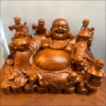 Tượng Phật Di Lặc Bằng Gỗ - Biểu Tượng May Mắn, Thịnh Vượng