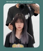 Tóc Màu Nâu Caramel, Màu Nâu Kiwi Cực Phẩm Năm 2023 - Tiệp Nguyễn Hair Salon 744