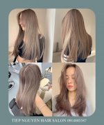 Nâu Kiwi, Nâu Caramel Hot Trend 2023 - Tiệp Nguyễn Hair Salon 244