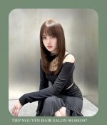 Nâu Kiwi, Nâu Caramel Hot Trend 2023 - Tiệp Nguyễn Hair Salon 484