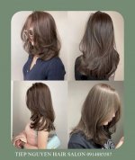 Nâu Kiwi, Nâu Caramel Hot Trend 2023 - Tiệp Nguyễn Hair Salon 599