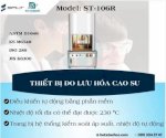 Thiết Bị Đo Lưu Hóa Cao Su - Salt Korea