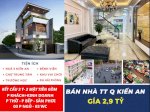 Bán Nhà 3 Tầng 2 Mặt Tiền Trục Đường Phố Kinh Doanh Gần Tt Q Kiến An