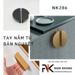 Tay Nắm Tủ Cao Cấp Hình Bán Nguyệt Nk286 | Fhome Namkhang