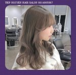 Màu Nâu Sữa, Màu Nâu Kiwi, Màu Nâu Tây - Tiệp Nguyễn Hair Salon 7