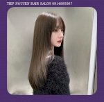 Màu Nâu Sữa, Màu Nâu Kiwi, Màu Nâu Tây - Tiệp Nguyễn Hair Salon 206
