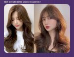 Màu Nâu Sữa, Màu Nâu Kiwi, Màu Nâu Tây - Tiệp Nguyễn Hair Salon 294