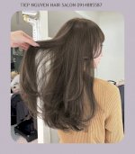 Màu Nâu Sữa, Màu Nâu Kiwi, Màu Nâu Tây - Tiệp Nguyễn Hair Salon 699