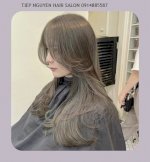 Nâu Caramel, Màu Nâu Sữa, Nâu Kiwi - Tiệp Nguyễn Hair Salon 5