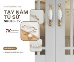 Tay Nắm Tủ Phối Sứ Cao Cấp Nk016-Tv | Fhome Namkhang