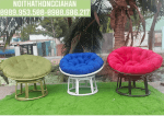 Ghế Papasan Thư Giãn Sân Vườn Hồng Gia Hân H122