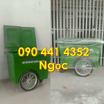 Xe Thu Gom Rác 660 Lít, Thùng Rác 660 Lít Màu Xanh Có Bánh Xe, Xe Đẩy Rác Có Bánh Xe 1000 Lít, Thùng Rác 1000L Màu Vàng 3 Bánh Xe, 4 Bánh Xe Tại Tphcm