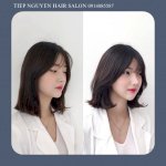 Tóc Nâu Kiwi, Nâu Caramel - Tiệp Nguyễn Hair Salon 84