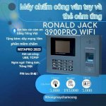 Mua Máy Chấm Công Vân Tay Ronald Jack 3900Pro Wifi Giá Chỉ 1,4Tr ( Mua 10 Tặng 1) Hàng Mới 100% , Có Tặng Kèm Phần Mềm Tiếng Việt