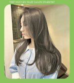 Tóc Nâu Kiwi, Nâu Caramel - Tiệp Nguyễn Hair Salon 237
