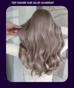 Tóc Nâu Kiwi, Nâu Caramel - Tiệp Nguyễn Hair Salon 332