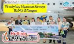 Vé Máy Bay Myanmar Airways Hà Nội Đi Yangon