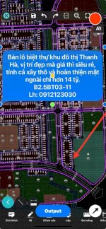 Bán Bt B2.5 Bt03-11 Khu Đô Thị Thanh Hà, Hà Đông