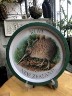 Khay Sắt Tây Kiwi, Newzealand, Tình Trạng Như Hình Chụp, Đk 32Cm