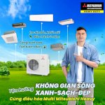 Nhận Cung Cấp Lắp Đặt Máy Lạnh Multi Mitsu Heavy 1 Nóng Nhiều Lạnh Chuyên Nghiệp