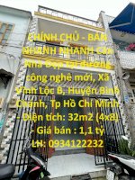Chính Chủ - Bán Nhanh Nhanh Căn Nhà Đẹp Tại Huyện Bình Chánh, Tp Hồ Chí Minh