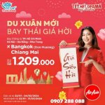 Ưu Đãi Bay Thái Lan Chỉ Từ 1209K Của Air Asia