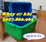 Hộp Cơ Khí, Khay Nhựa Hình Vuông, Khay Đựng Đồ Cơ Khí, Khay Phân Loại, Thùng Nhựa A3