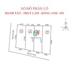 Bán Đất Mạnh Tân Thuỵ Lâm - 51.7M2 - Đường Thông Nhỉnh 800Tr