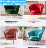 Ghế Sofa Nail Cực Xịn Xò Hồng Gia Hân H381