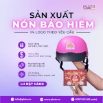 Lan Tỏa Thương Hiệu Với Nón Bảo Hiểm In Logo