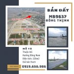 Bán Đất Lk3 Mb9637 Đông Thịnh, Đông Sơn Giá Chỉ Hơn 7Tr/M2