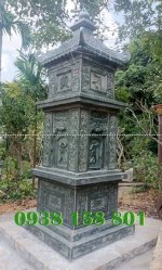 64 Mẫu Mộ Tháp Đá Lục Giác Đẹp Bán Tại Bình Thuận - Xây Mộ Tháp Đá Giá Rẻ Uy Tín