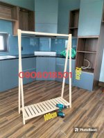 Giá Treo Chữ A 1 Tầng 150X100X35Cm(Cxdxr) Gỗ Thông Nhập Loại 1, Hàng Sẵn Tại Đà Nẵng